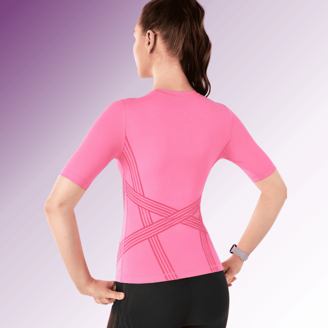 ZALIA – 3D Sculpting Tee, Smooth Fit, Flattering Support