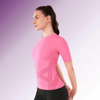 ZALIA – 3D Sculpting Tee, Smooth Fit, Flattering Support
