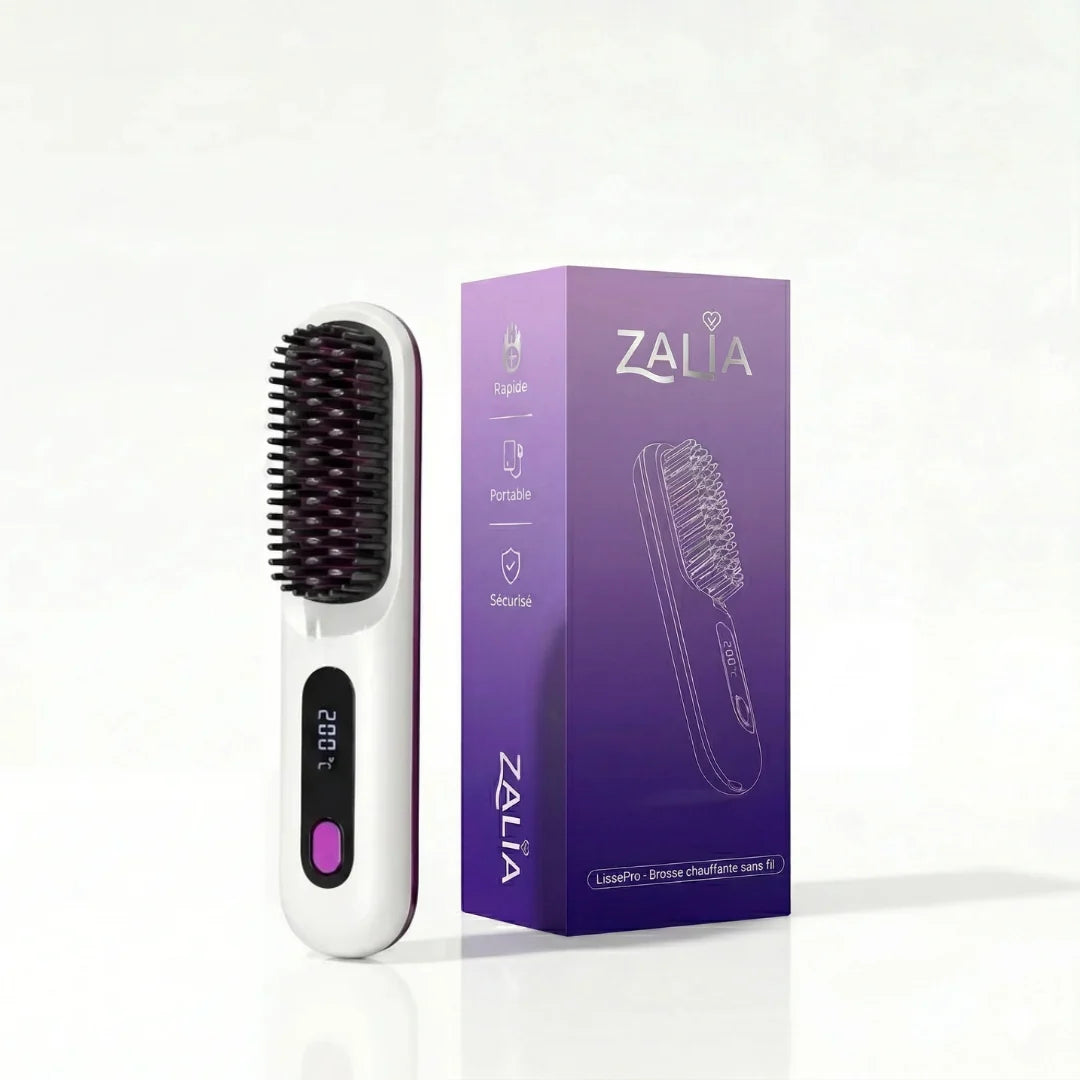 LissePro - Brosse chauffante sans fil