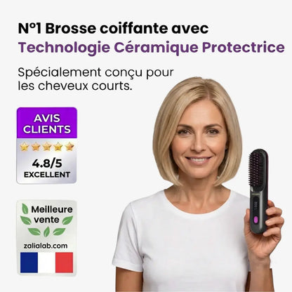 LissePro - Brosse chauffante sans fil