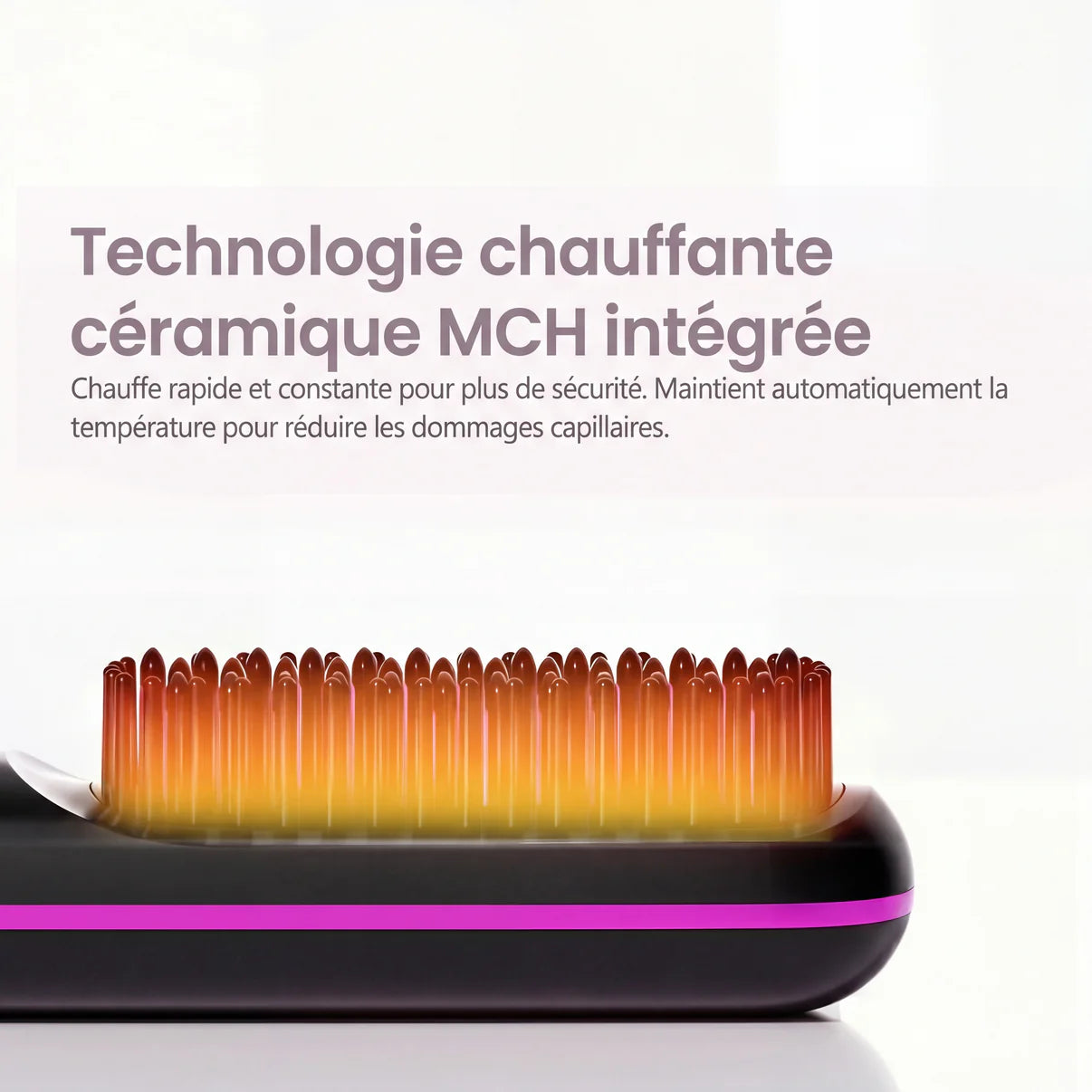 LissePro - Brosse chauffante sans fil