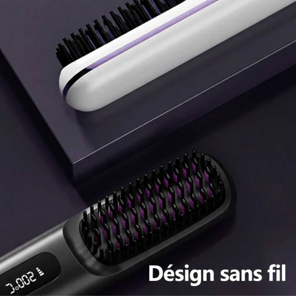 LissePro - Brosse chauffante sans fil