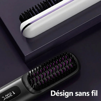 LissePro - Brosse chauffante sans fil