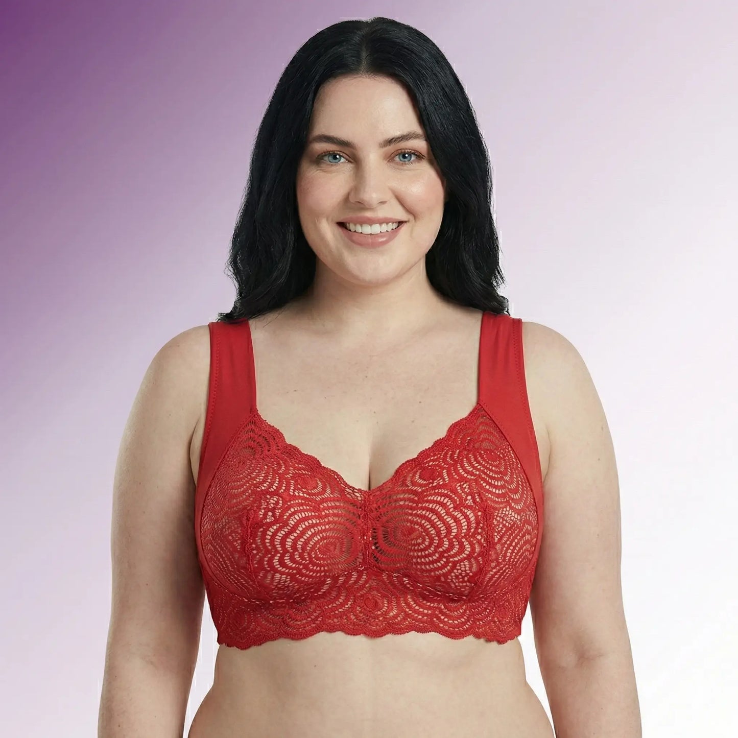 Zalia – Lace Support & Comfort Bra